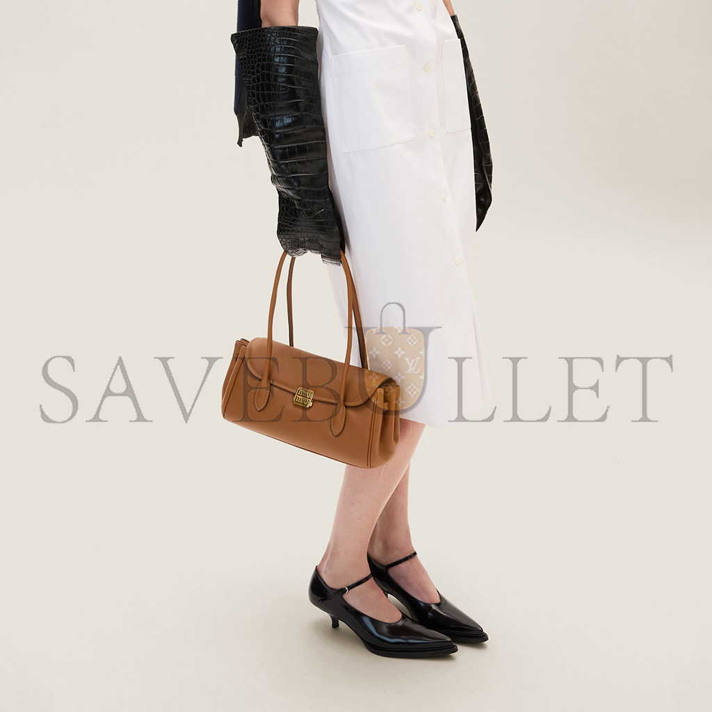 MIU MIU LEATHER SHOULDER BAG 5BD265 (28*16*8cm) MIU MIU LEATHER SHOULDER BAG 5BD265 (28*16*8cm)